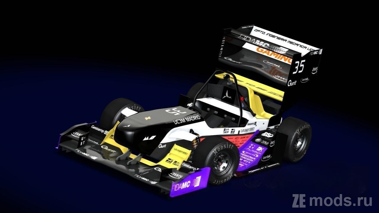 Мод MAD Formula Team MFT02 Final (1.31) для Assetto Corsa