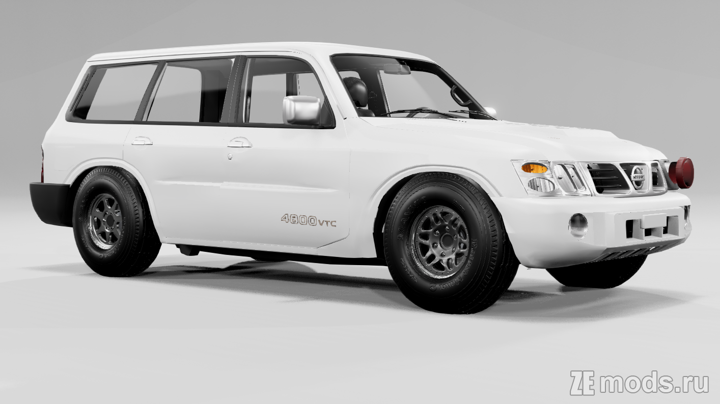 мод Nissan Patrol VTC 2003 для BeamNG.drive (0.31.x)