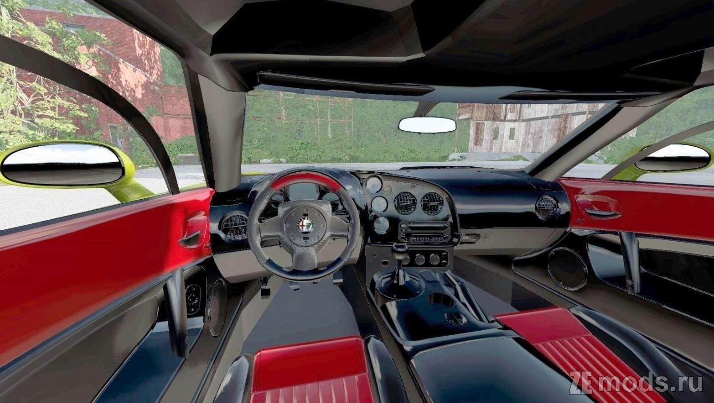 Мод Alfa Romeo TZ3 для BeamNG.drive