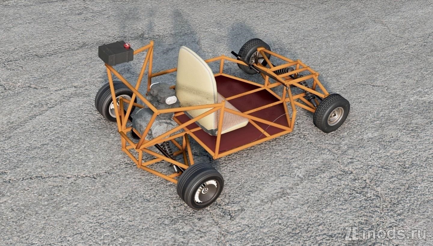 Мод Backyard Kart (0.7.3) для BeamNG Drive