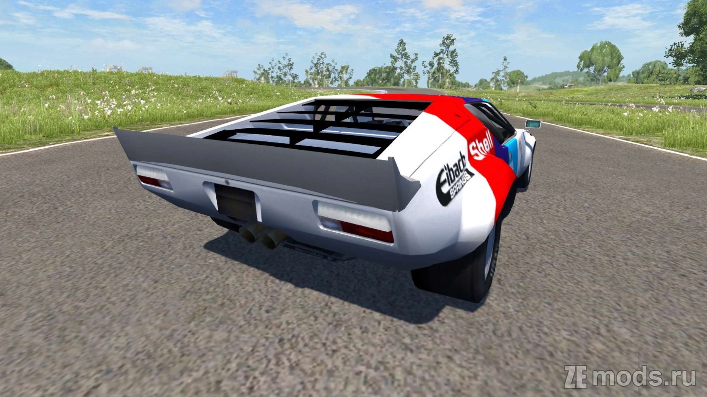 Мод De Tomaso Pantera 1972 для BeamNG.drive
