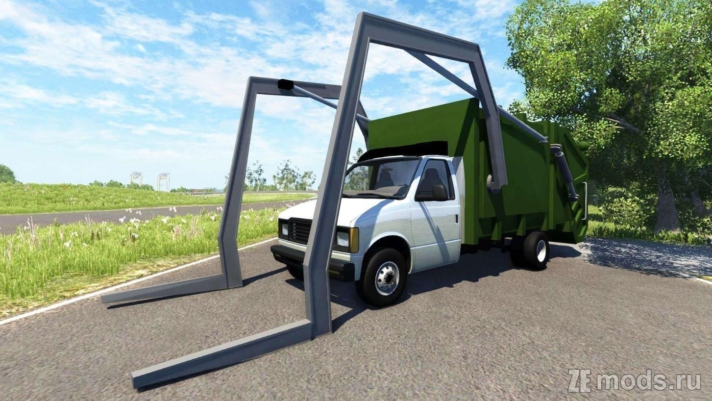 Gavril H-Series Garbage Truck для BeamNG.drive