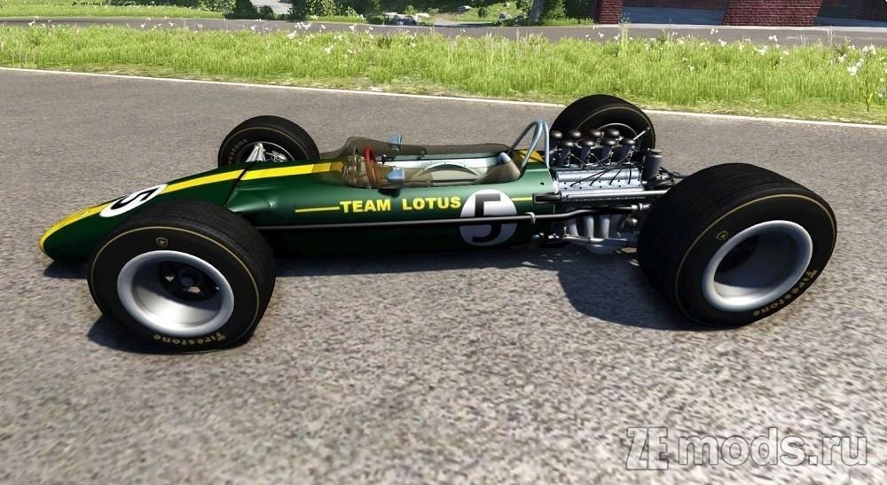 Мод Lotus Type 49 1967 для BeamNG.drive