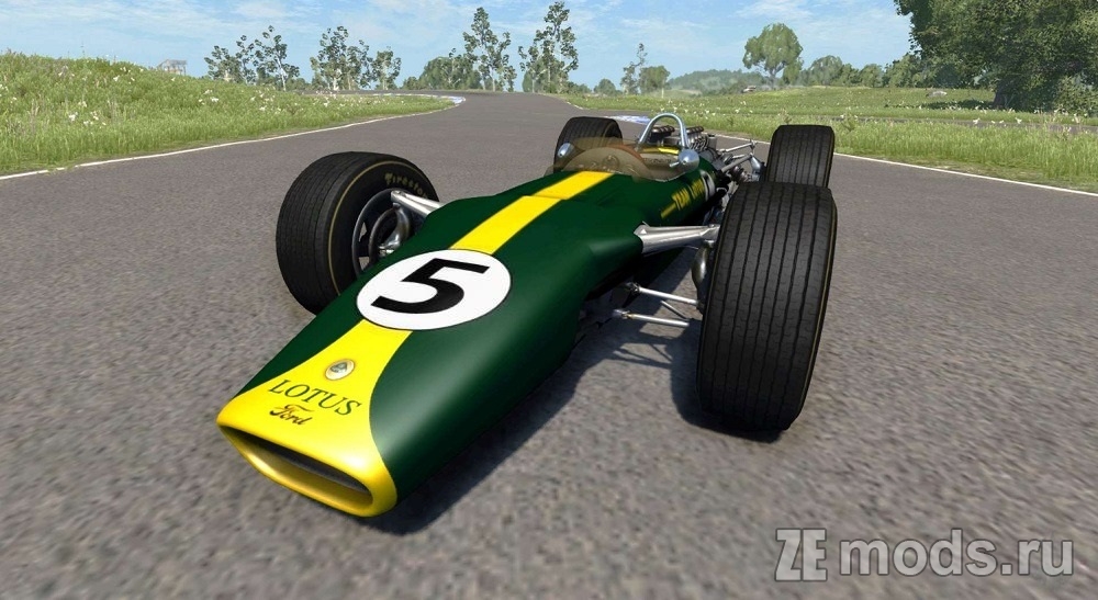 Lotus Type 49 1967 для BeamNG.drive