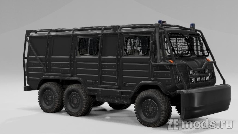 Мод Stambecco LAPV | Armored Truck (1.0) для BeamNG.drive