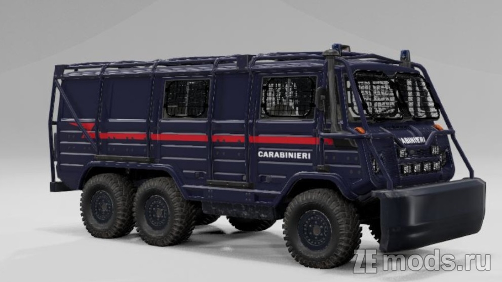 Мод Stambecco LAPV | Armored Truck (1.0) для BeamNG.drive