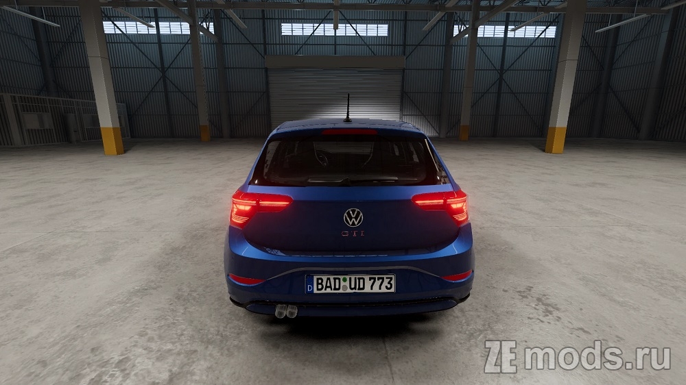 Мод Volkswagen Polo GTI для BeamNG.drive