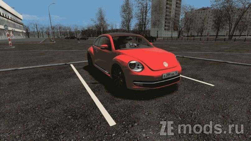Volkswagen New Beetle для City Car Driving