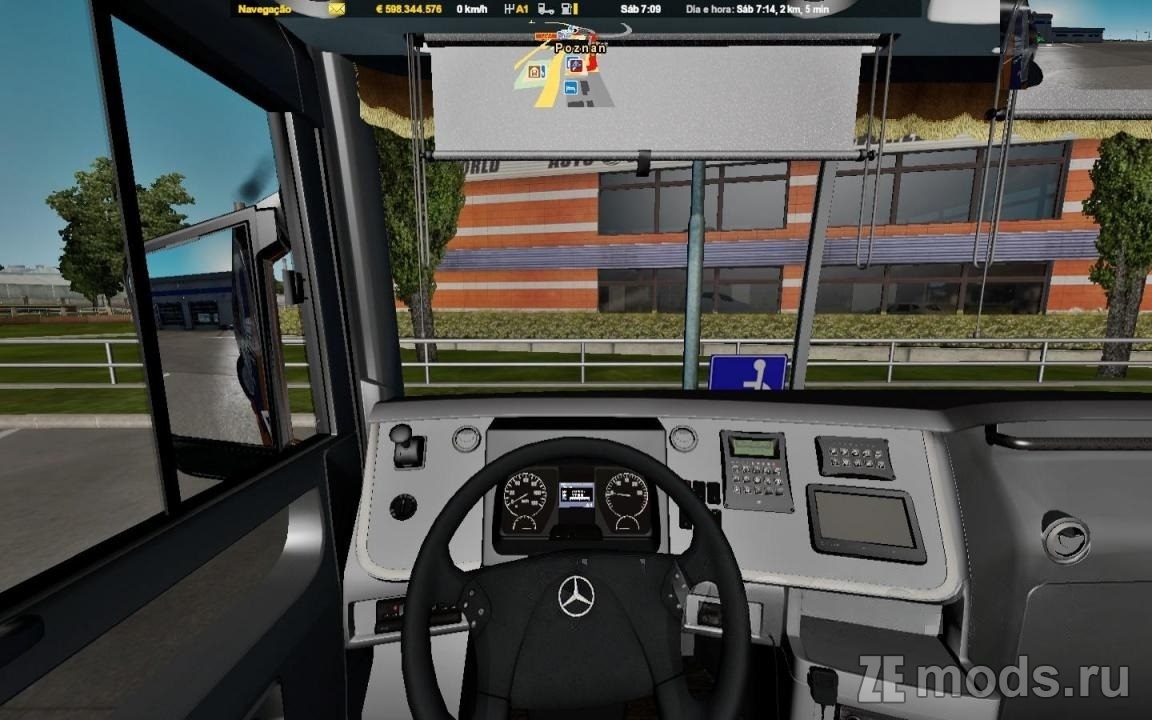 Мод Busscar VisstaBuss DD (1.0) для Euro Truck Simulator 2 (1.49.x)