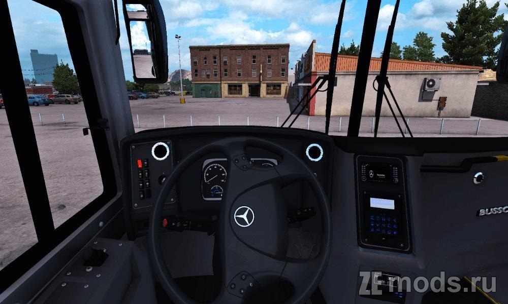 Мод Busscar VisstaBuss DD (1.0) для Euro Truck Simulator 2 (1.49.x)