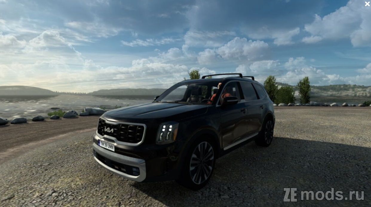 Kia Telluride SX X-Pro 2024 (2.0) для Euro Truck Simulator 2 (1.49.x)