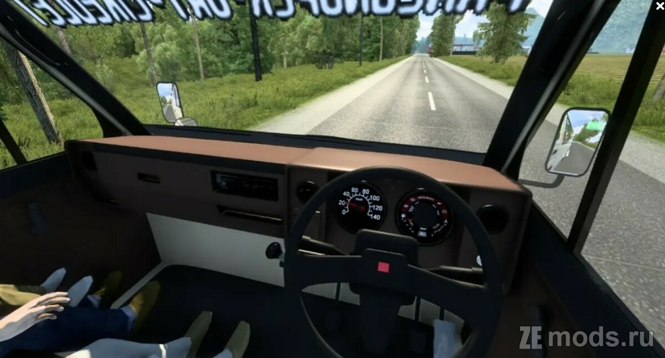 Мод Mitsubishi Ragasa & Umplung ELF (2.0) для Euro Truck Simulator 2 (1.49.x)