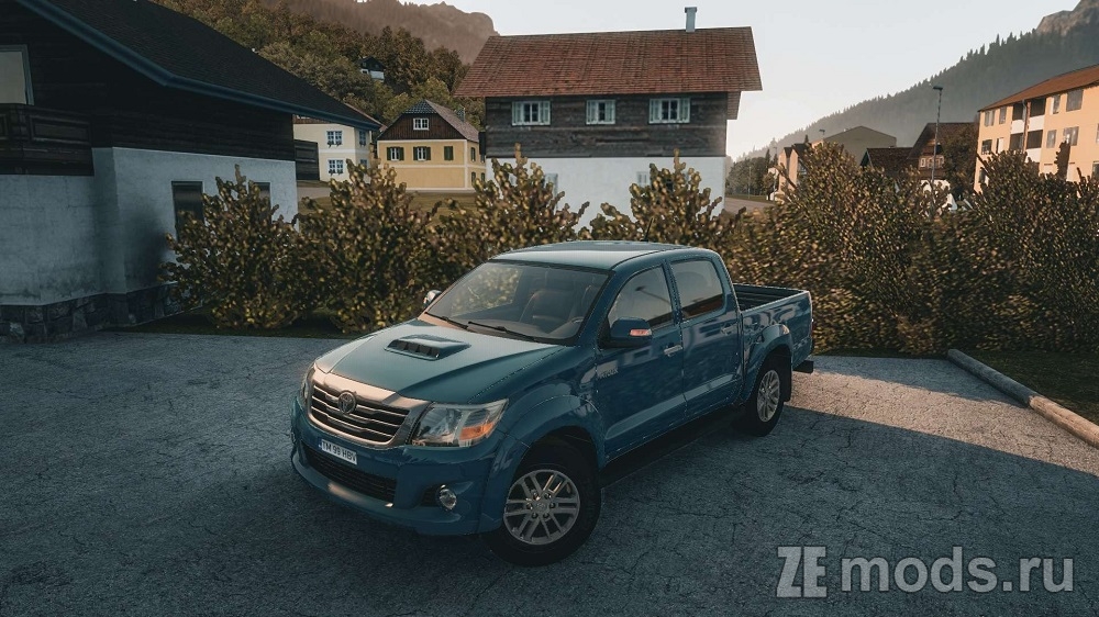 Мод Toyota Hilux 2015 (1.0) для Euro Truck Simulator 2 (1.49.x)