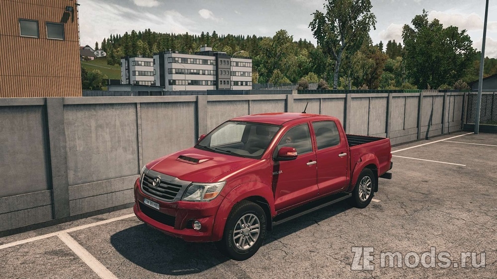 Toyota Hilux 2015 (1.0) для Euro Truck Simulator 2 (1.49.x)