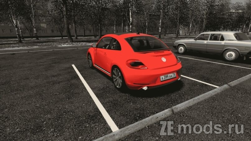 Мод Volkswagen New Beetle для City Car Driving