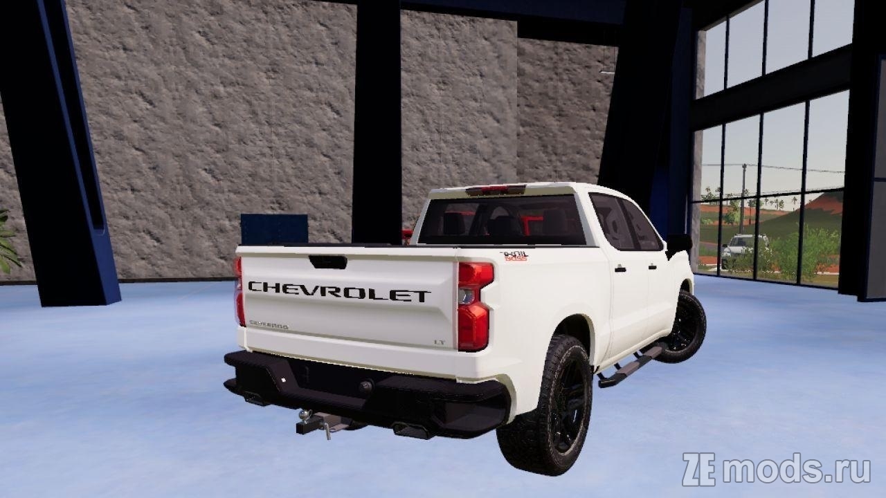 Мод Chevrolet Silverado Custom 2021 (1.0.0.0) для Farming Simulator 2019