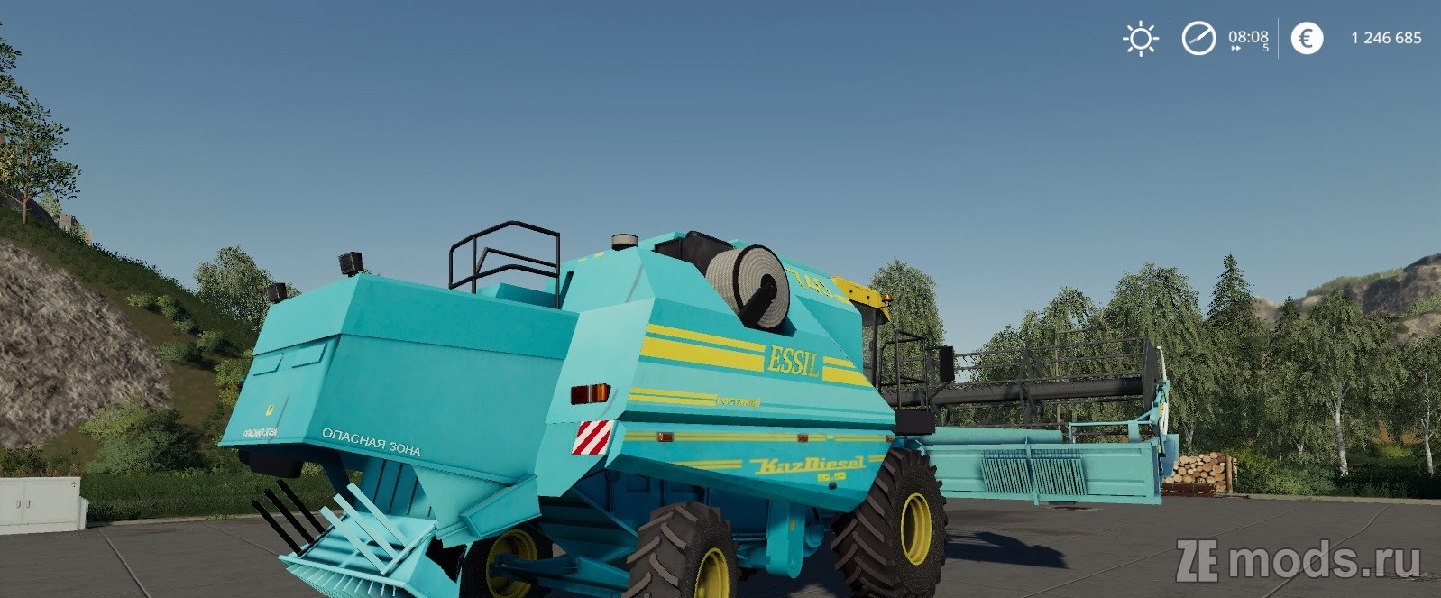 Мод Essil 740 (1.2) для Farming Simulator 2019
