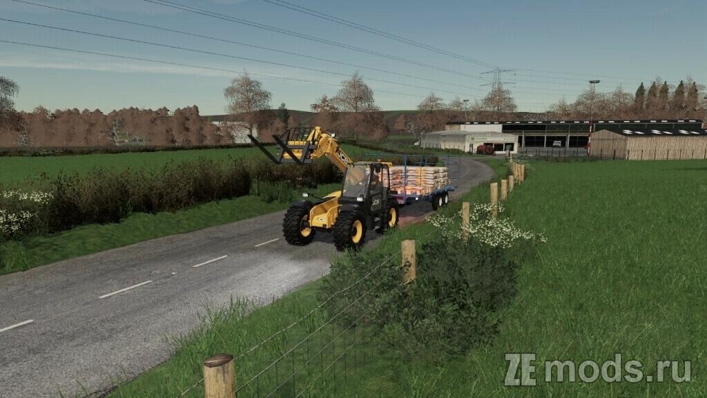 Мод JCB Agri Loadall (1.1.0.0) для Farming Simulator 2019