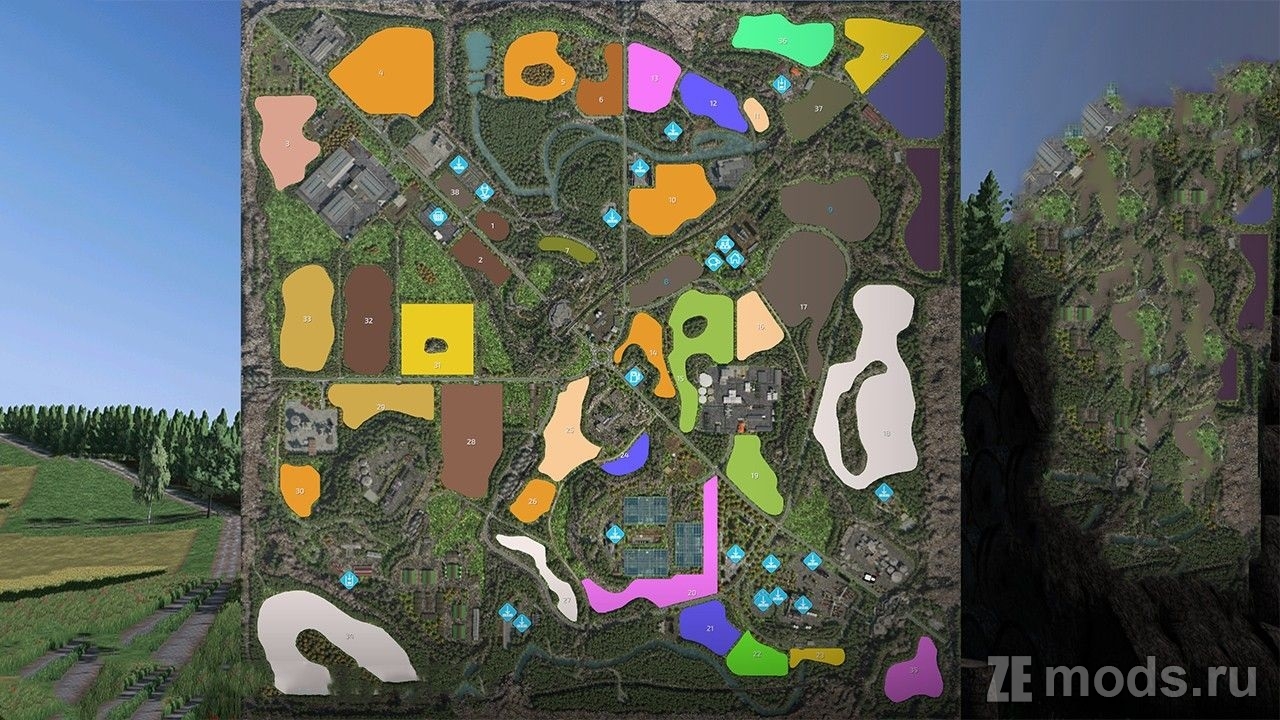 Карта "Ackendorf 22" (2.0.0.0) для Farming Simulator 22