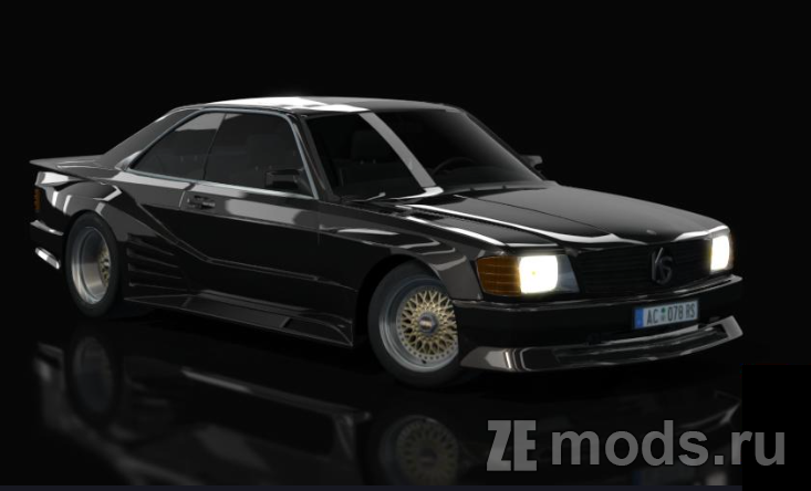 Mercedes-Benz (C126) 1988 (1.1) для Assetto Corsa
