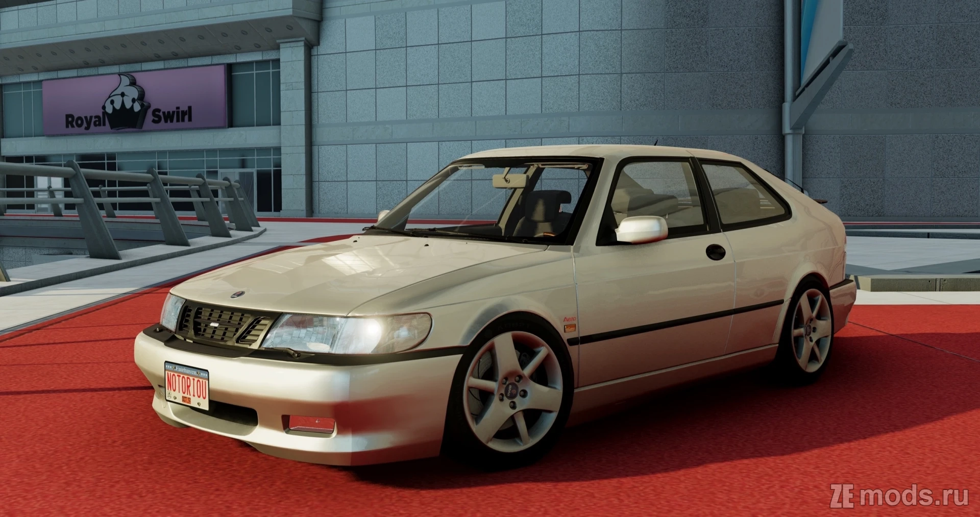 Saab 9-3 Aero Coupe (v1.0) для BeamNG.drive (0.31.x)