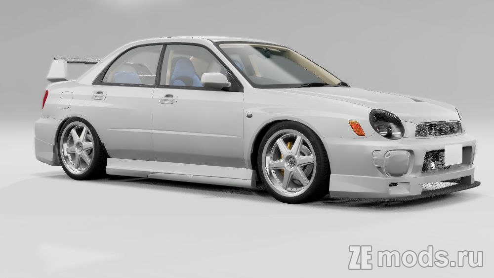 Мод Subaru Impreza WRX 2002 для BeamNG.drive