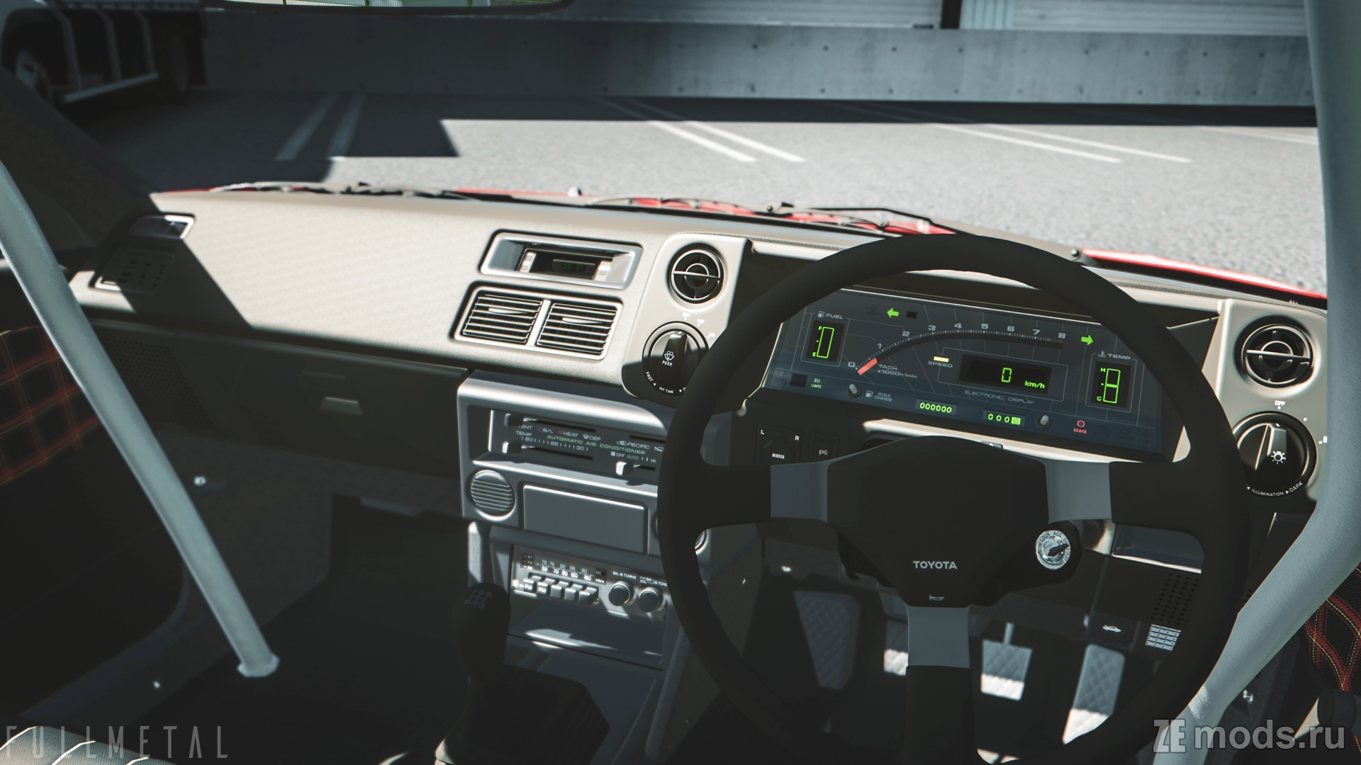 Мод Toyota AE86 3-Door Levin для Assetto Corsa