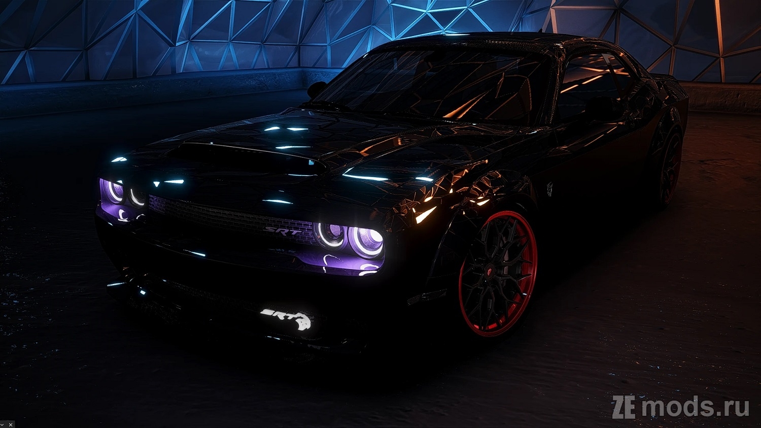 Dodge Challenger Demon Hellcat (1.0) для Assetto Corsa
