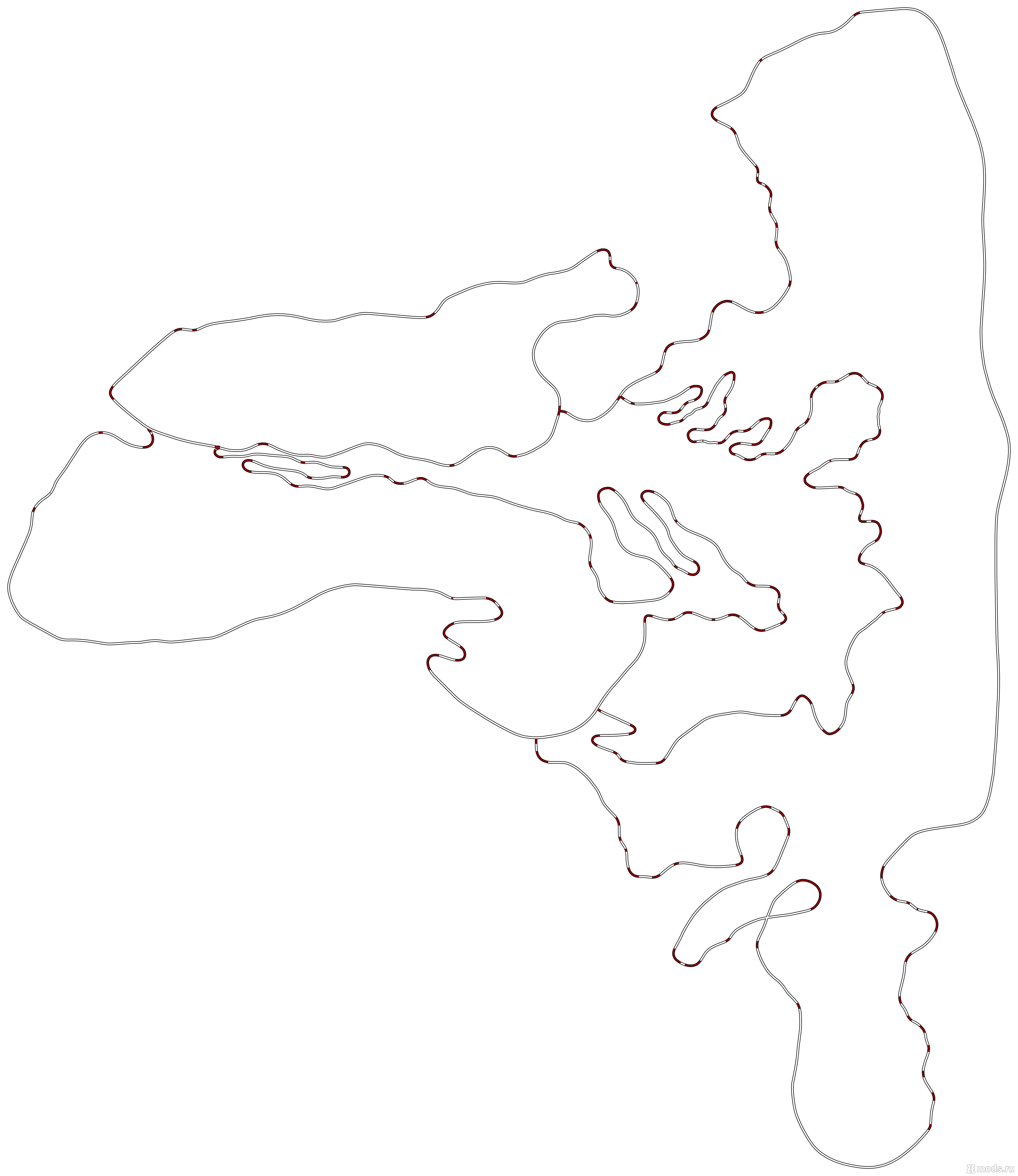 Карта Lake Louise (2.08) для Assetto Corsa