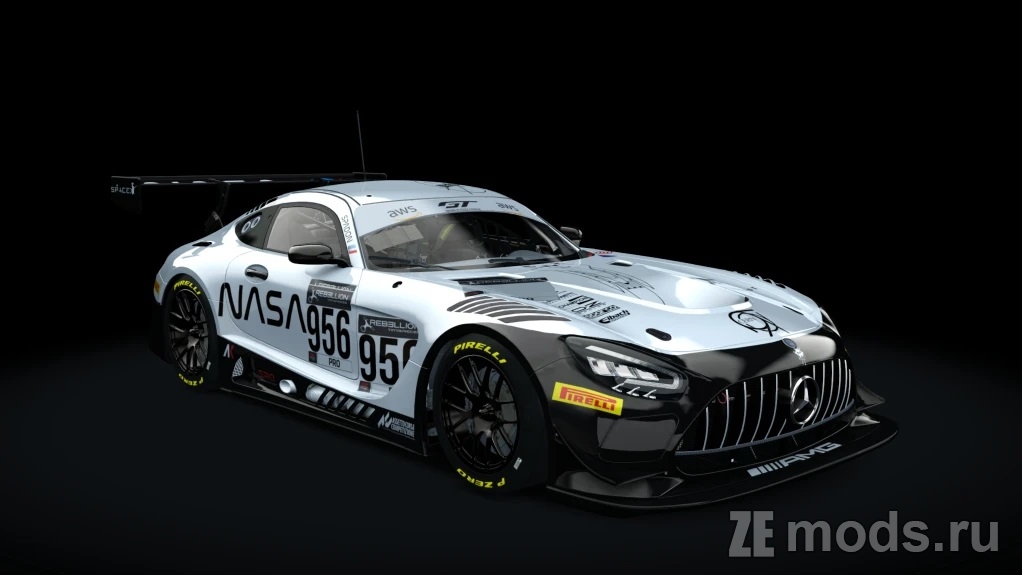 Мод Mercedes-Benz AMG GT3 EVO 2020 (1.0) для Assetto Corsa