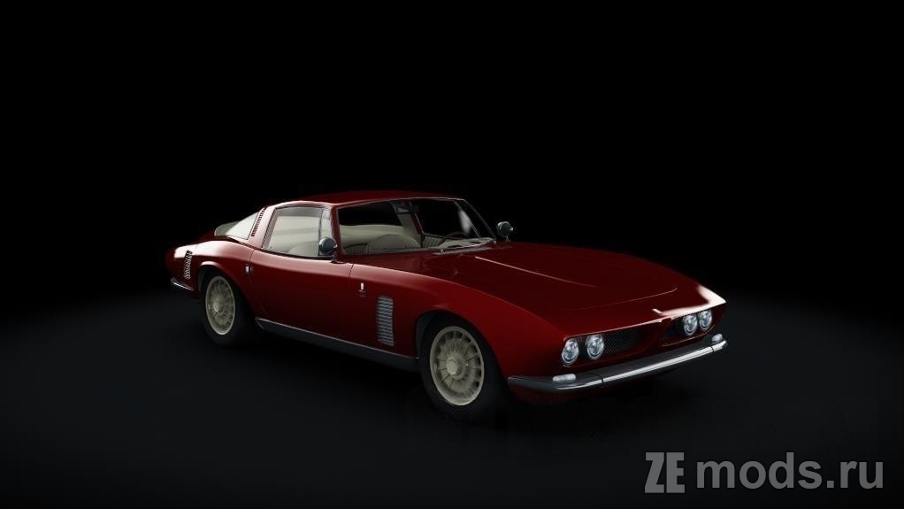 Мод Iso Grifo GL (1.0.1) для Assetto Corsa