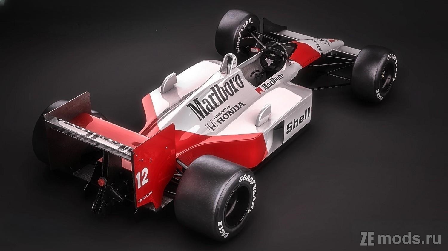 Мод McLaren-Honda MP4/4 (1.3) для Assetto Corsa