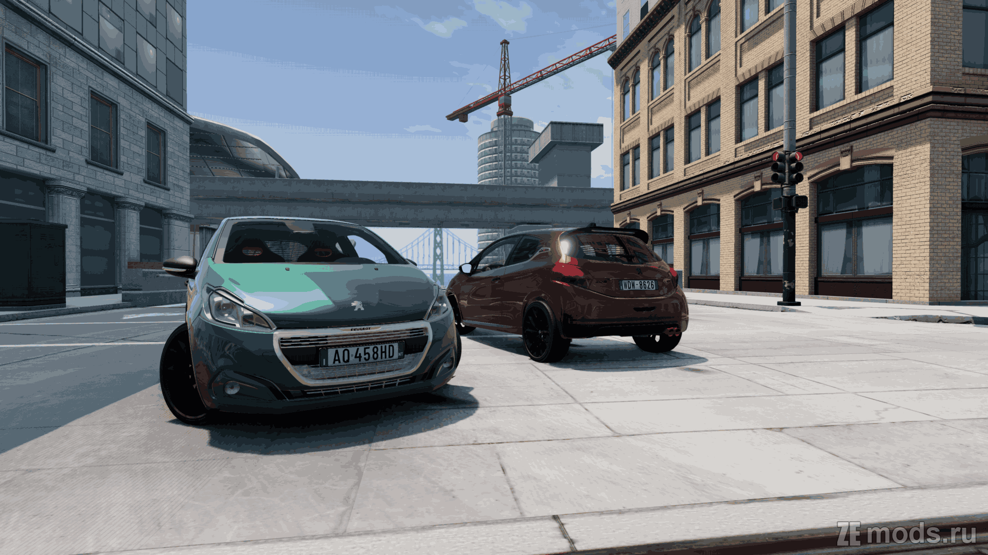 Peugeot 208 (v1.0) для BeamNG.drive (0.31.x)
