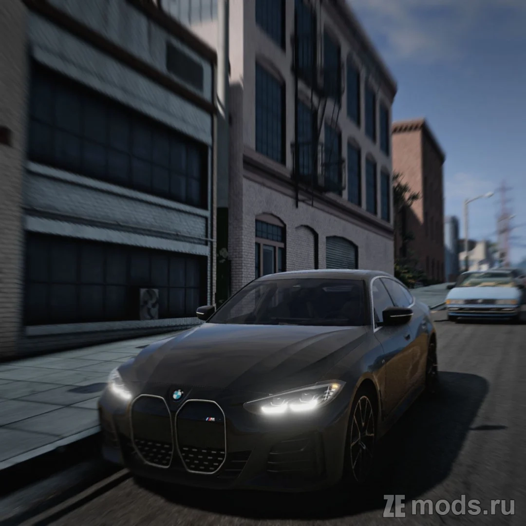 BMW i4 (1.0) для BeamNG.drive (0.31.x)