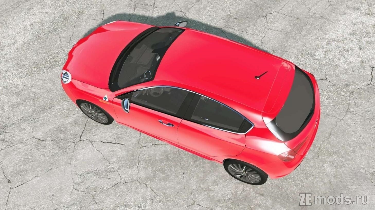 Мод Alfa Romeo Giulietta (940) 2013 для BeamNG.drive