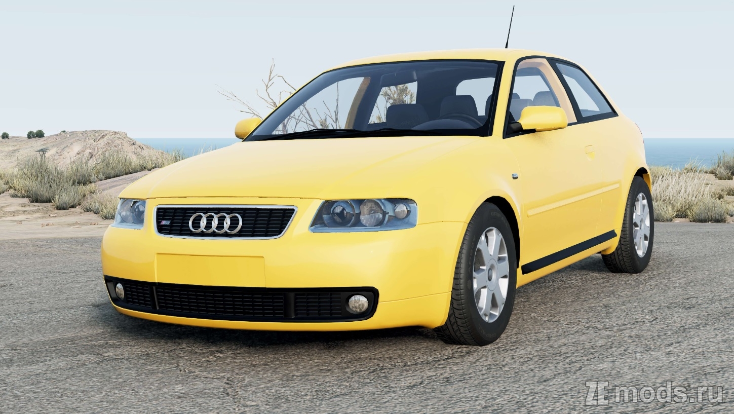 Audi S3 (8L) Saffron для BeamNG.drive