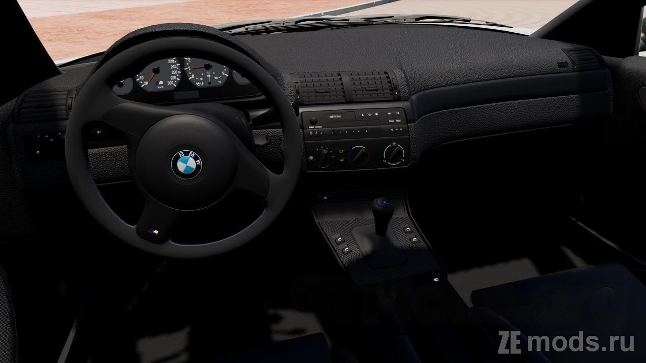 Мод BMW M3 GTR E46 (3.4) для BeamNG.drive
