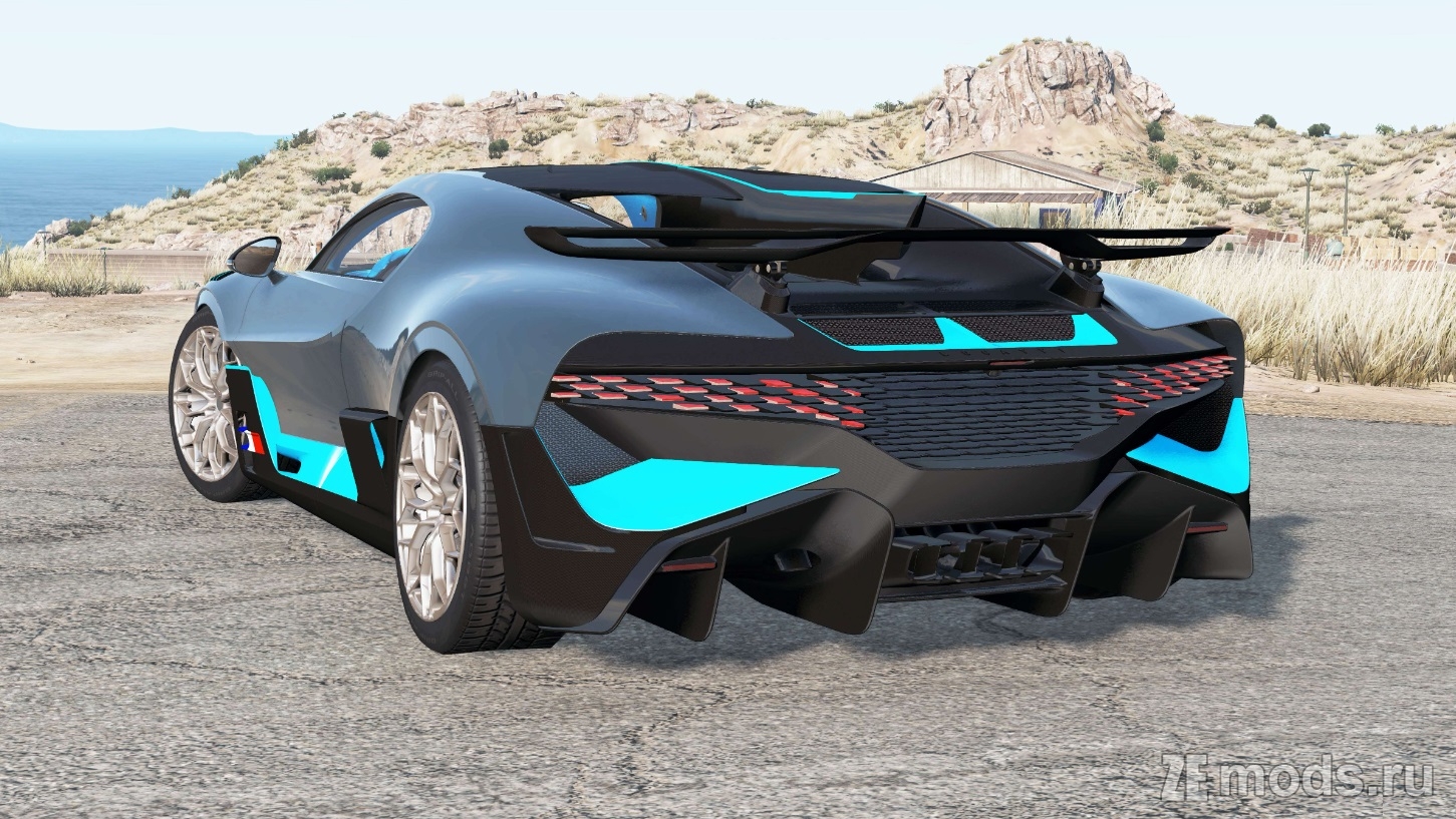 Мод Bugatti Divo 2019 для BeamNG.drive