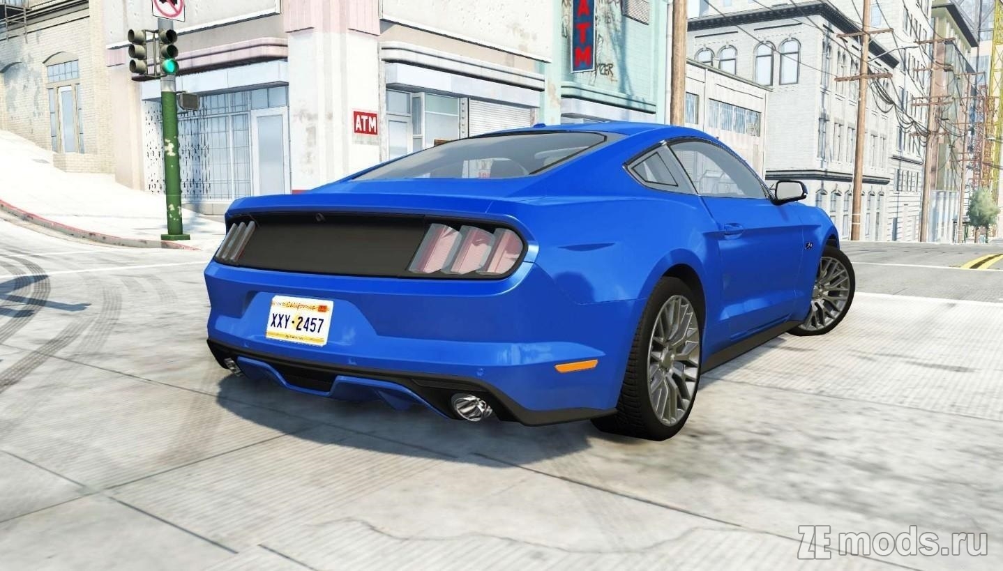 Мод Ford Mustang GT 2015 для BeamNG.drive