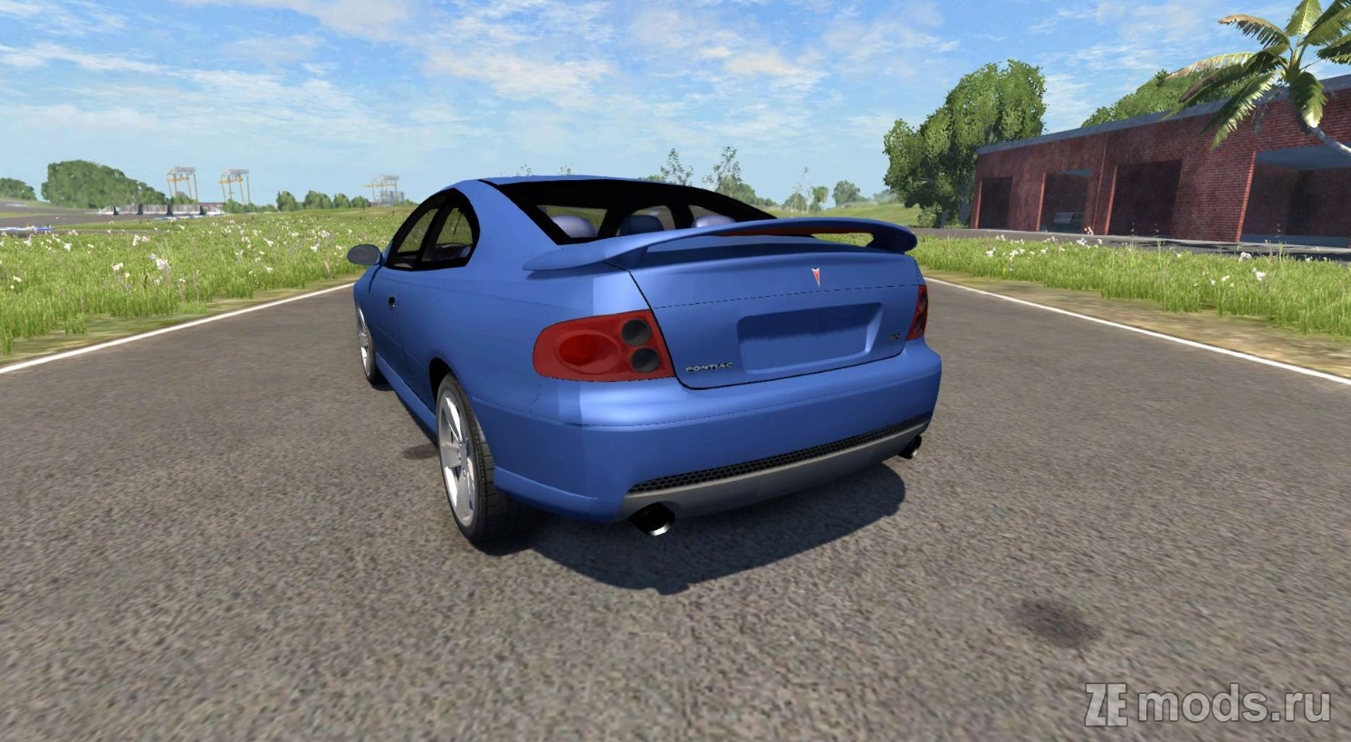 Мод Pontiac GTO 2005 для BeamNG.drive