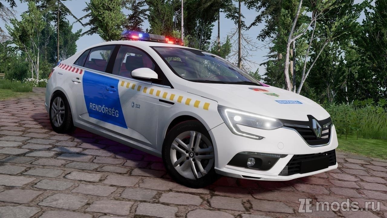 Мод Renault Megane IV 2016-2020 (1.3) для BeamNG.drive