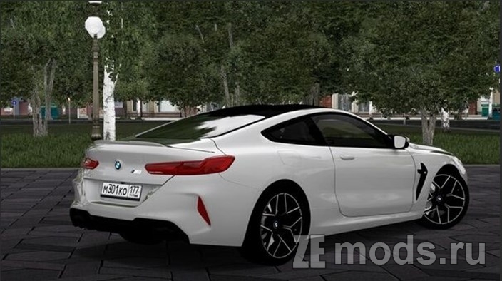 BMW M8 Coupe (F92) 2020 Stage 1 для City Car Driving 1.5.9.2