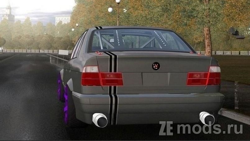 Мод BMW E34 Дрифт-корч для City Car Driving