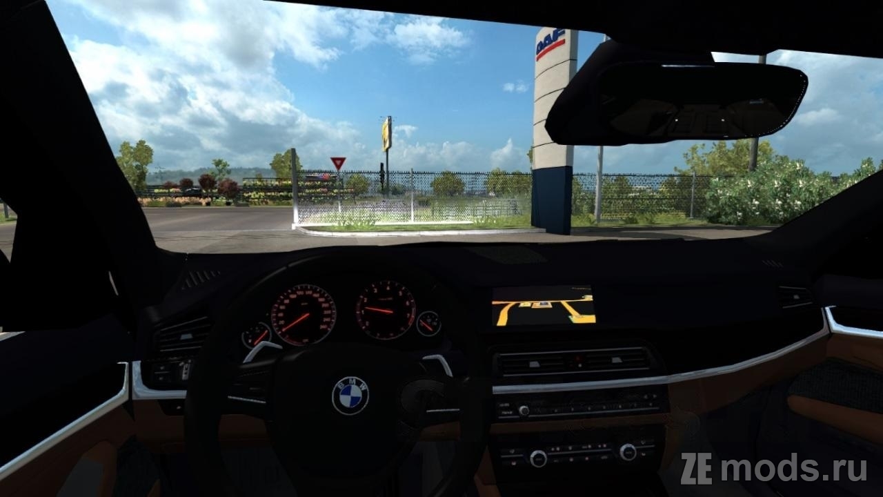 Мод BMW 760Li V12 (2.5) для Euro Truck Simulator 2