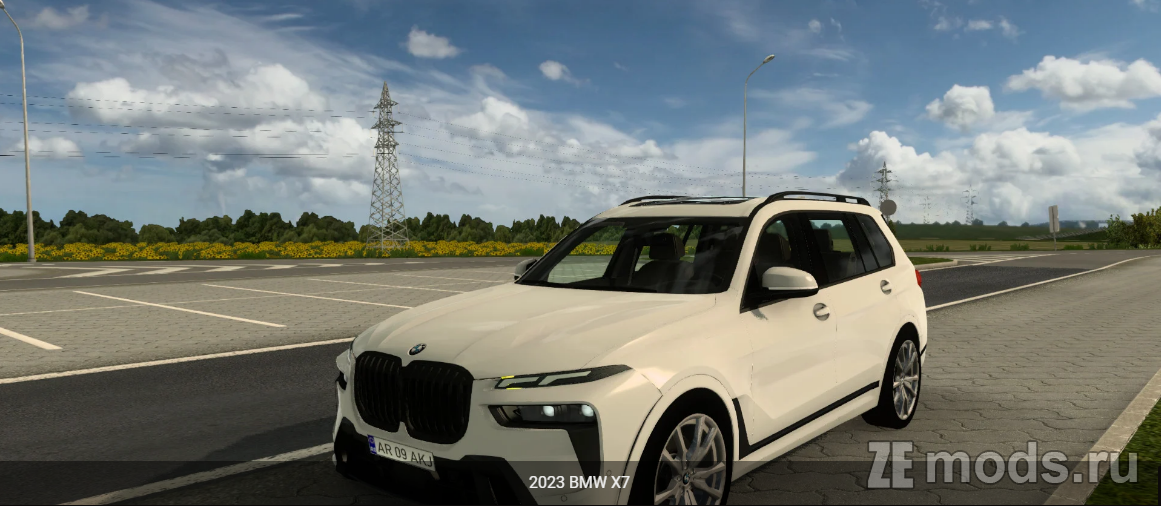 BMW X7 для Euro Track Simulator 2 (1.49)