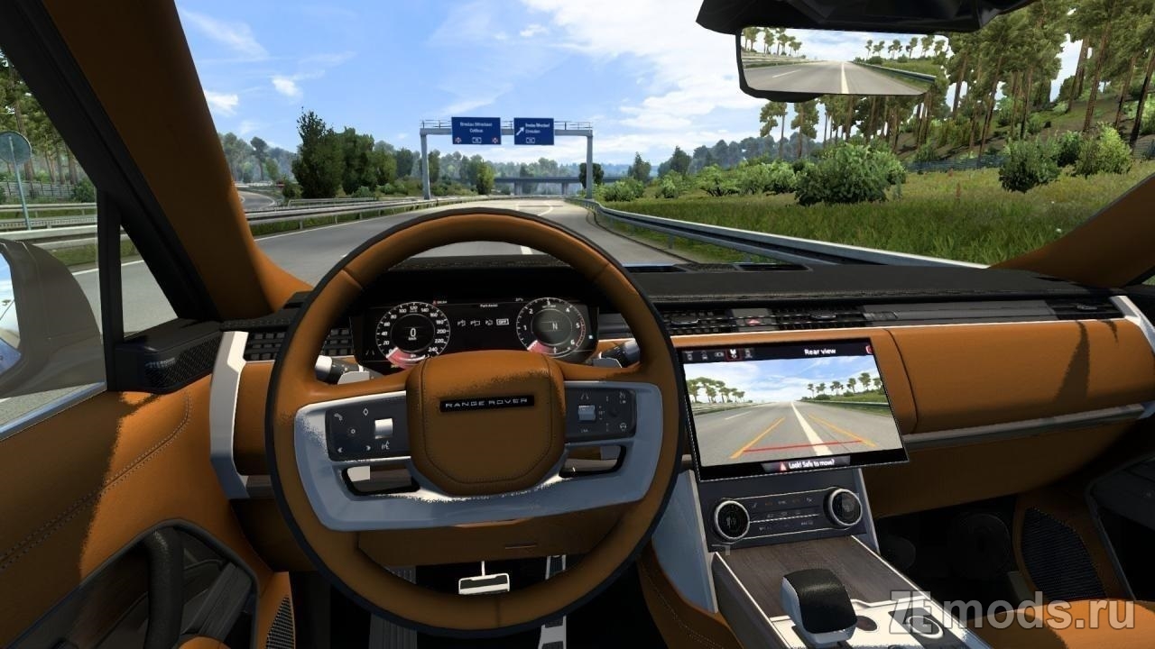 Мод Range Rover Sport SE 2023 (1.1) для Euro Truck Simulator 2