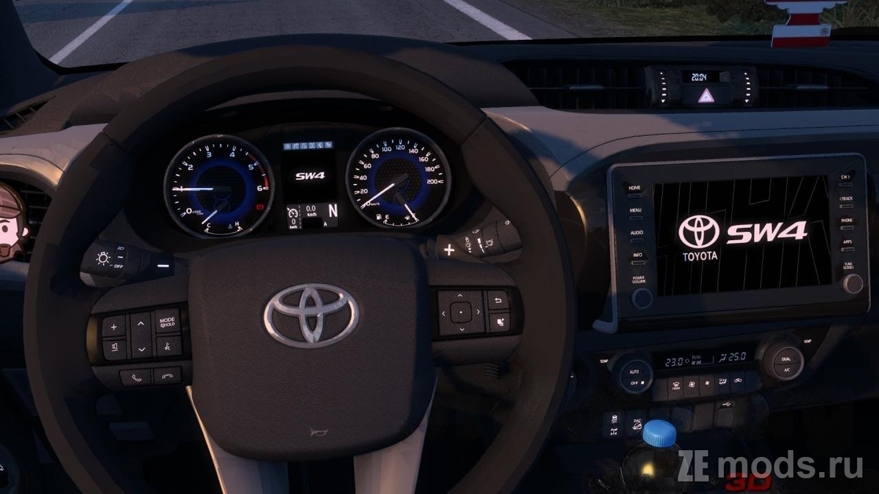 Мод Toyota SW4 SRX (1.0) для Euro Truck Simulator 2