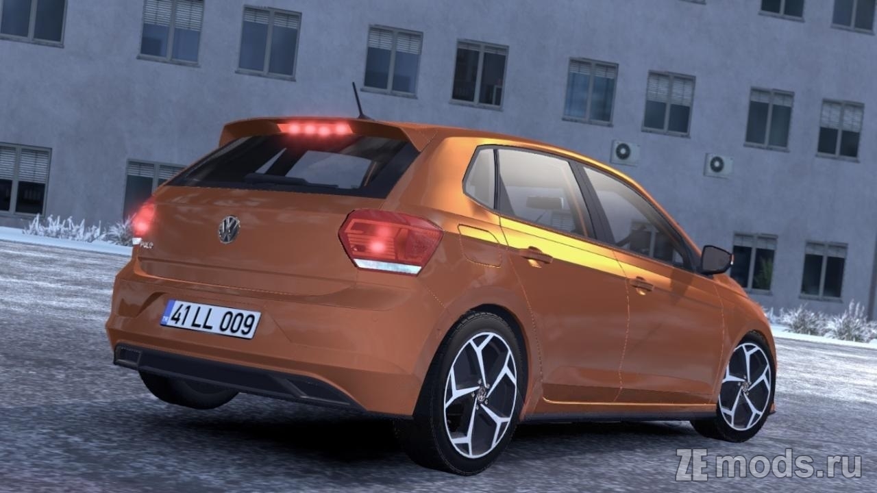 Мод Volkswagen Polo 2018 (2.5) для Euro Truck Simulator 2
