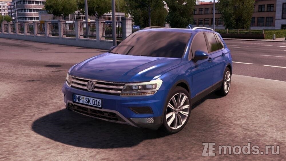 Мод Volkswagen Tiguan 2020 (1.0) для Euro Truck Simulator 2
