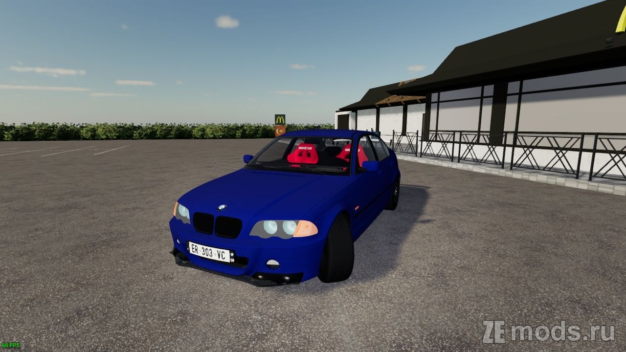 BMW E46 Edit для Farming Simulator 2019